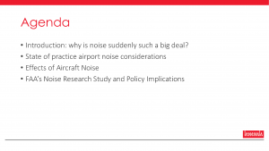 noise, noise abatement, aircraft noise, hmmh, presentation, aci 2017, noise research, noise policy