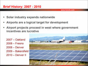 airport solar, solar projects airports, aaae annual conference, hmmh, presentation, aviation,
